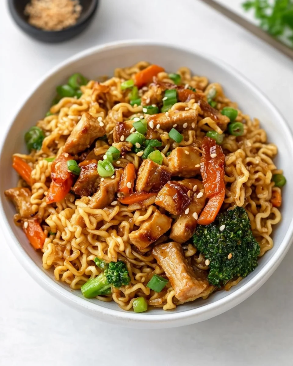 Ramen Noodle Stir Fry Ramen