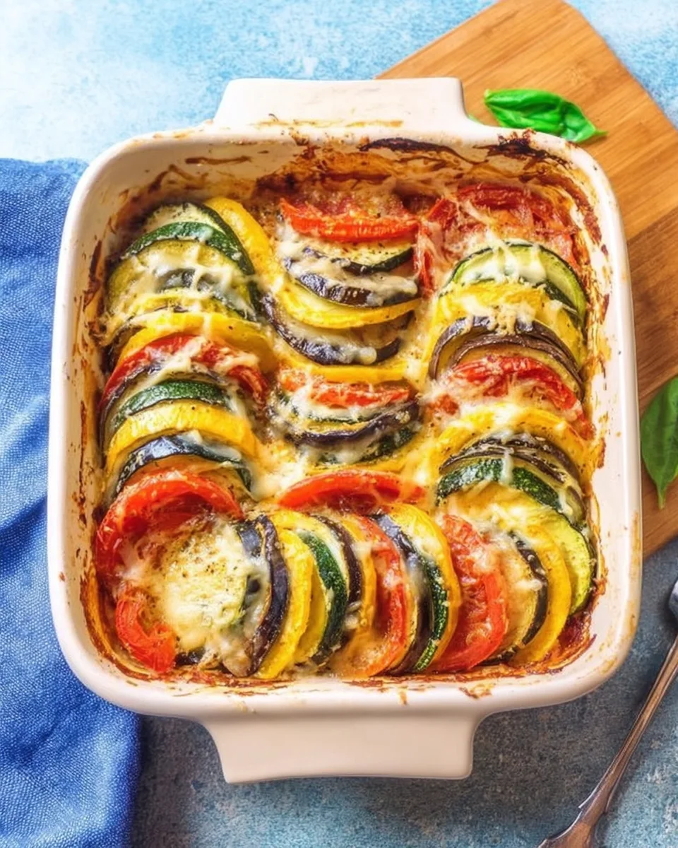 Summer Vegetable Gratin Summer