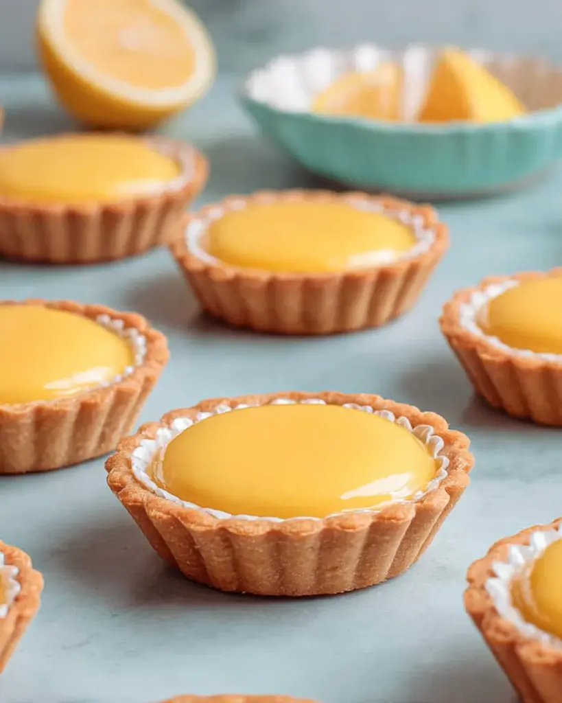 Lemon Curd Tartlets