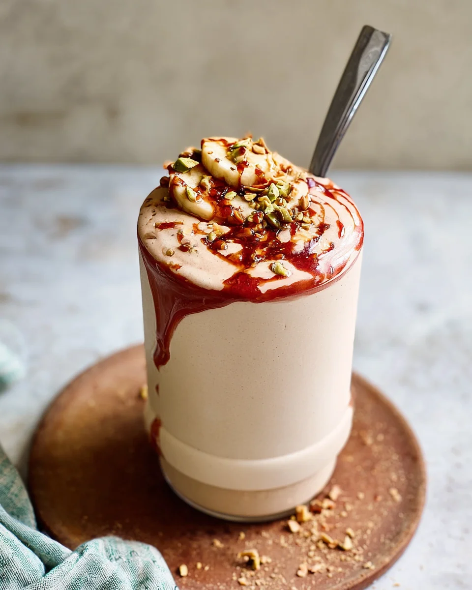 Healthy Vanilla Bean Protein Smoothie Healthy