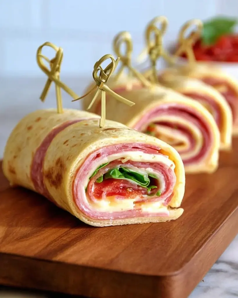 Italian Sandwich Roll-Ups