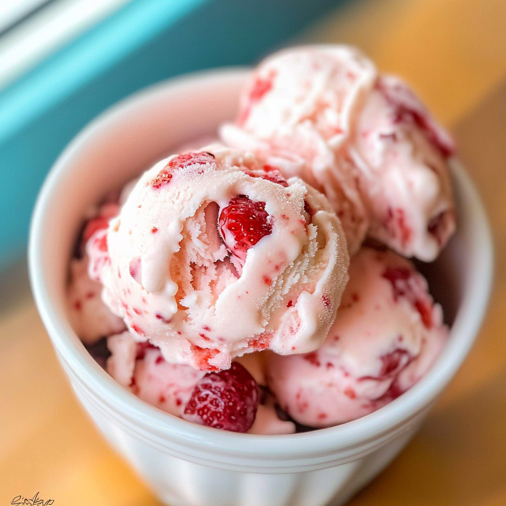Strawberry Ice Cream
