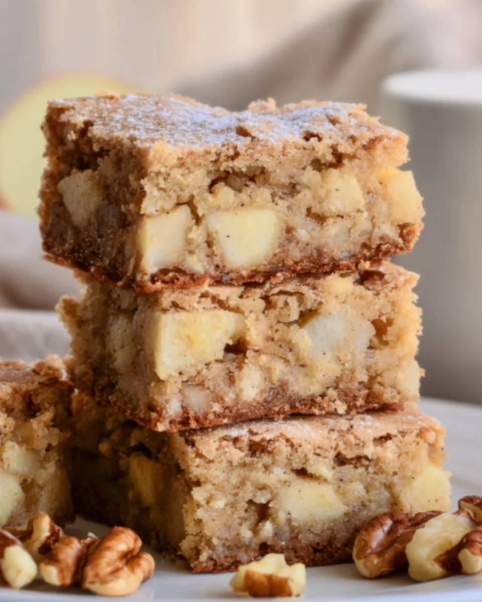 Easy Apple Brownies Perfect For Fall Baking Easy