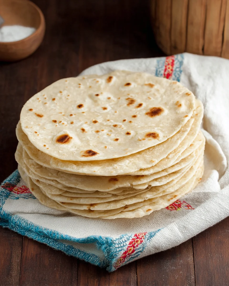 Homemade Flour Tortillas Homemade