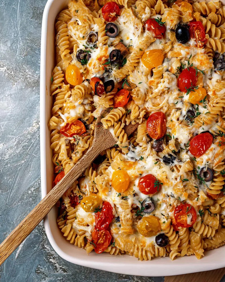 Baked Mediterranean Pasta Baked