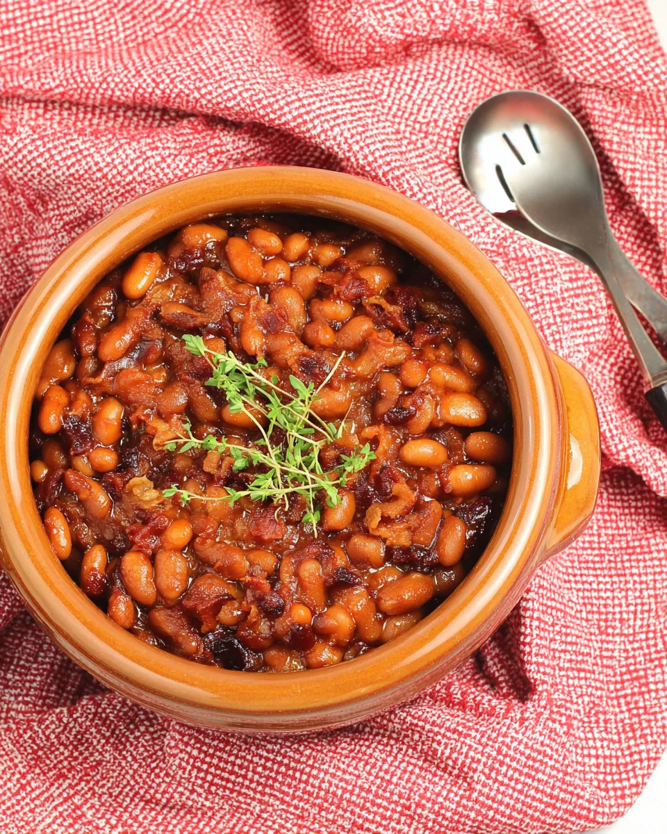 Crockpot Bacon-Bourbon Baked Beans Crockpot