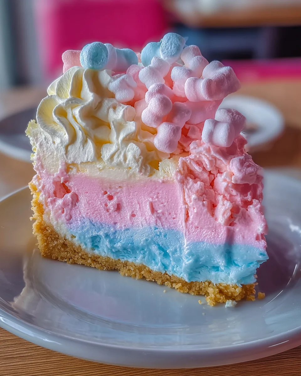 Cotton Candy Cheesecake Cotton