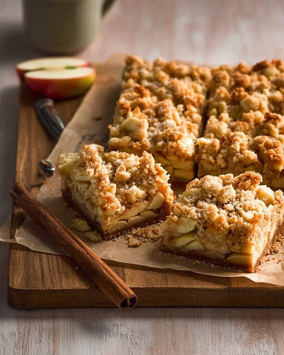 Apple Crumble Bars Apple