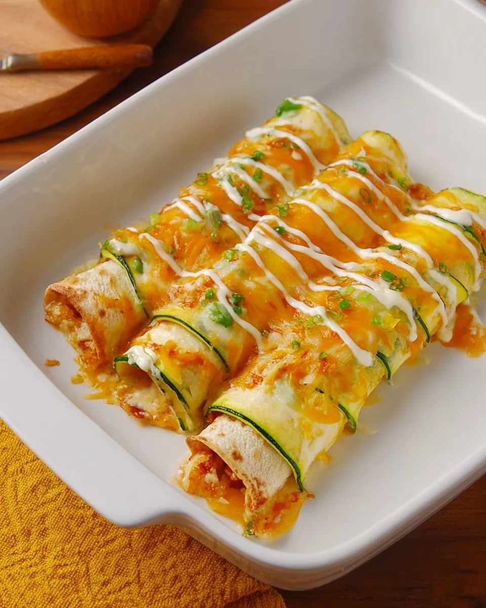 Zucchini Enchiladas Zucchini