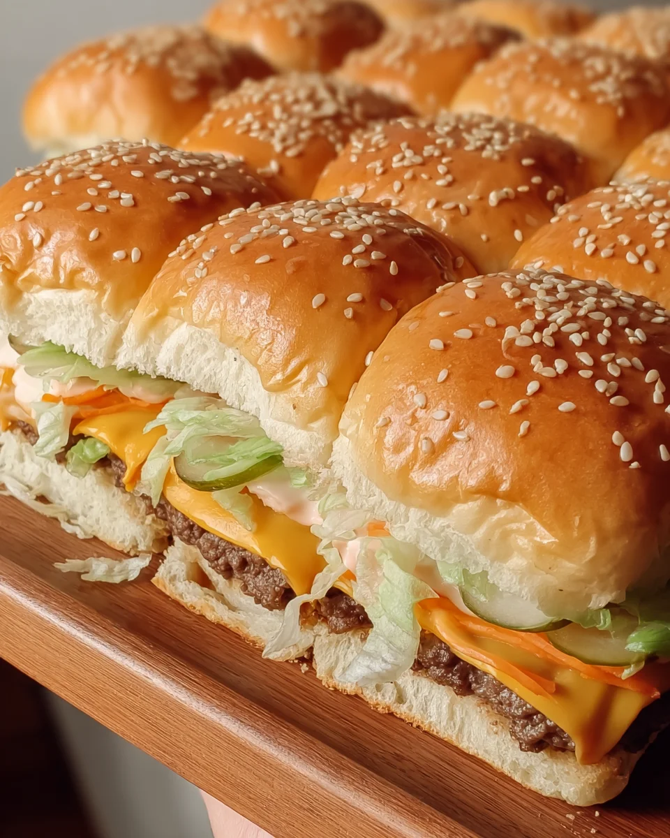 Big Mac Sliders Big