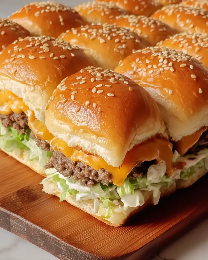 Big Mac Sliders Big Mac Sliders