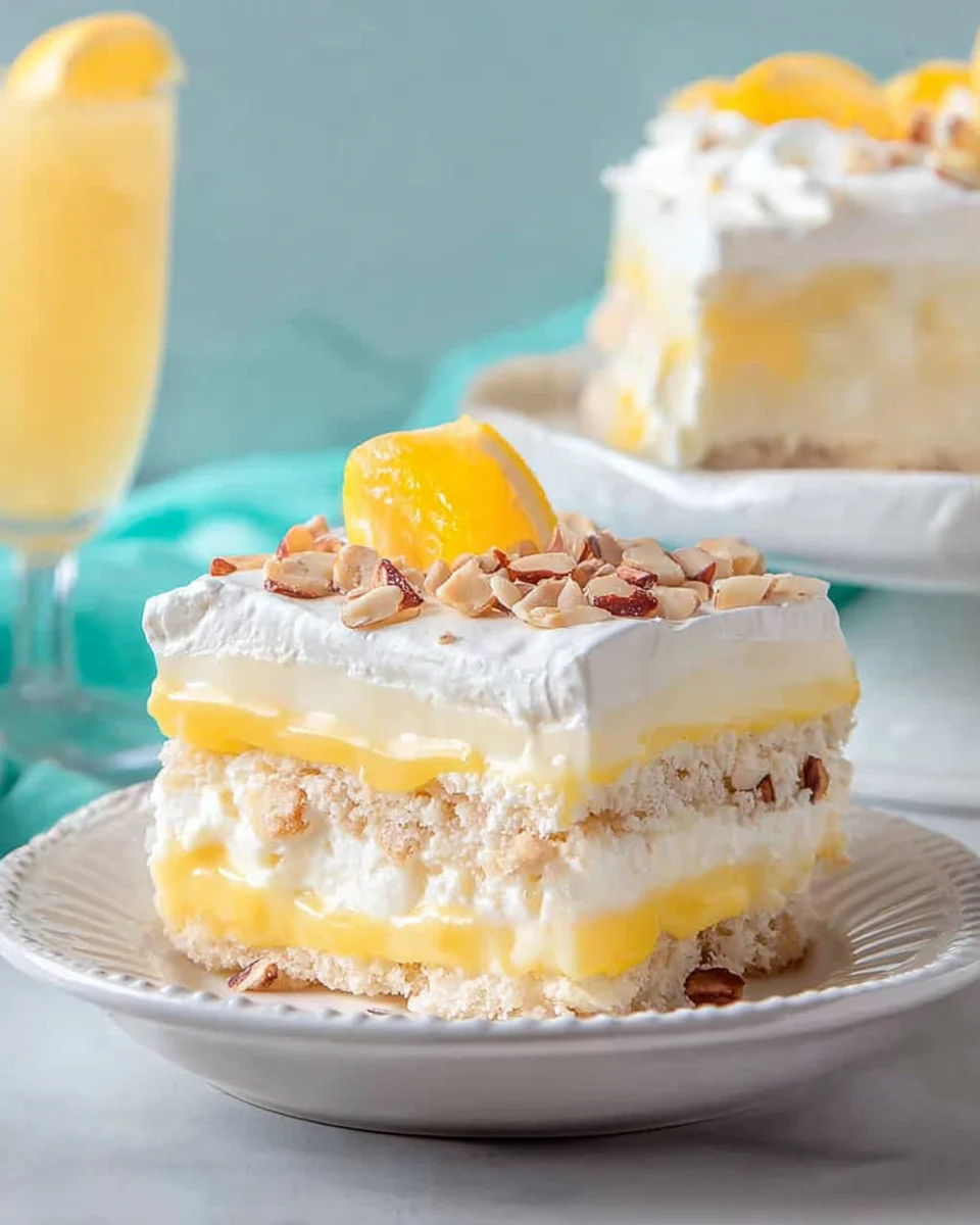 Lemon Lush Cake Lemon