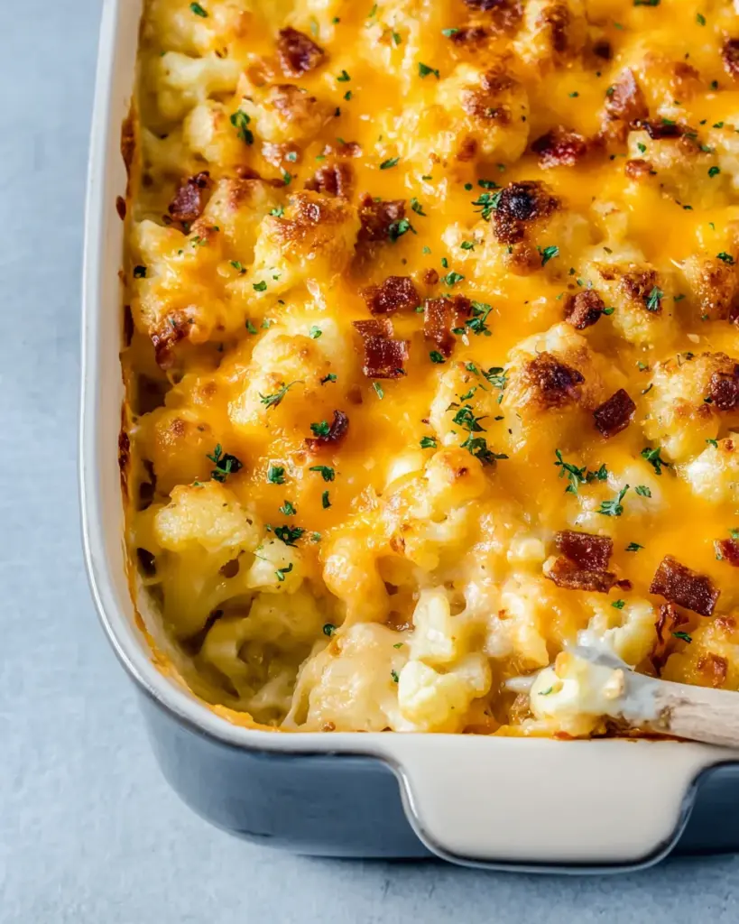 Cheesy Cauliflower Bake