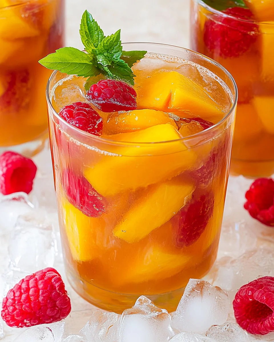 Mango Iced Tea Mango