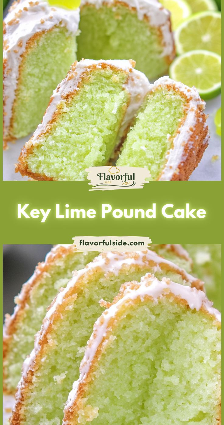 Key Lime Pound Cake