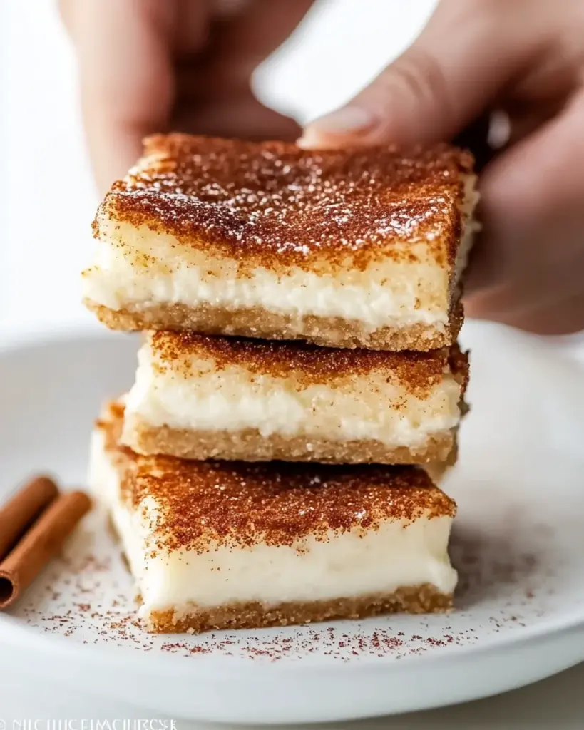 Churro Cheesecake Bars