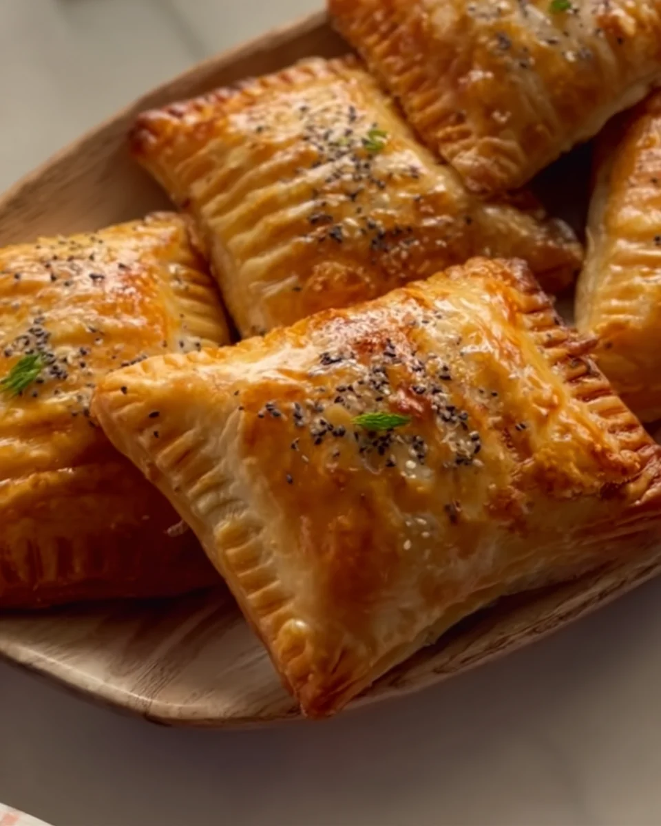 Puff Pastry Cheesesteak Hot Pockets Puff
