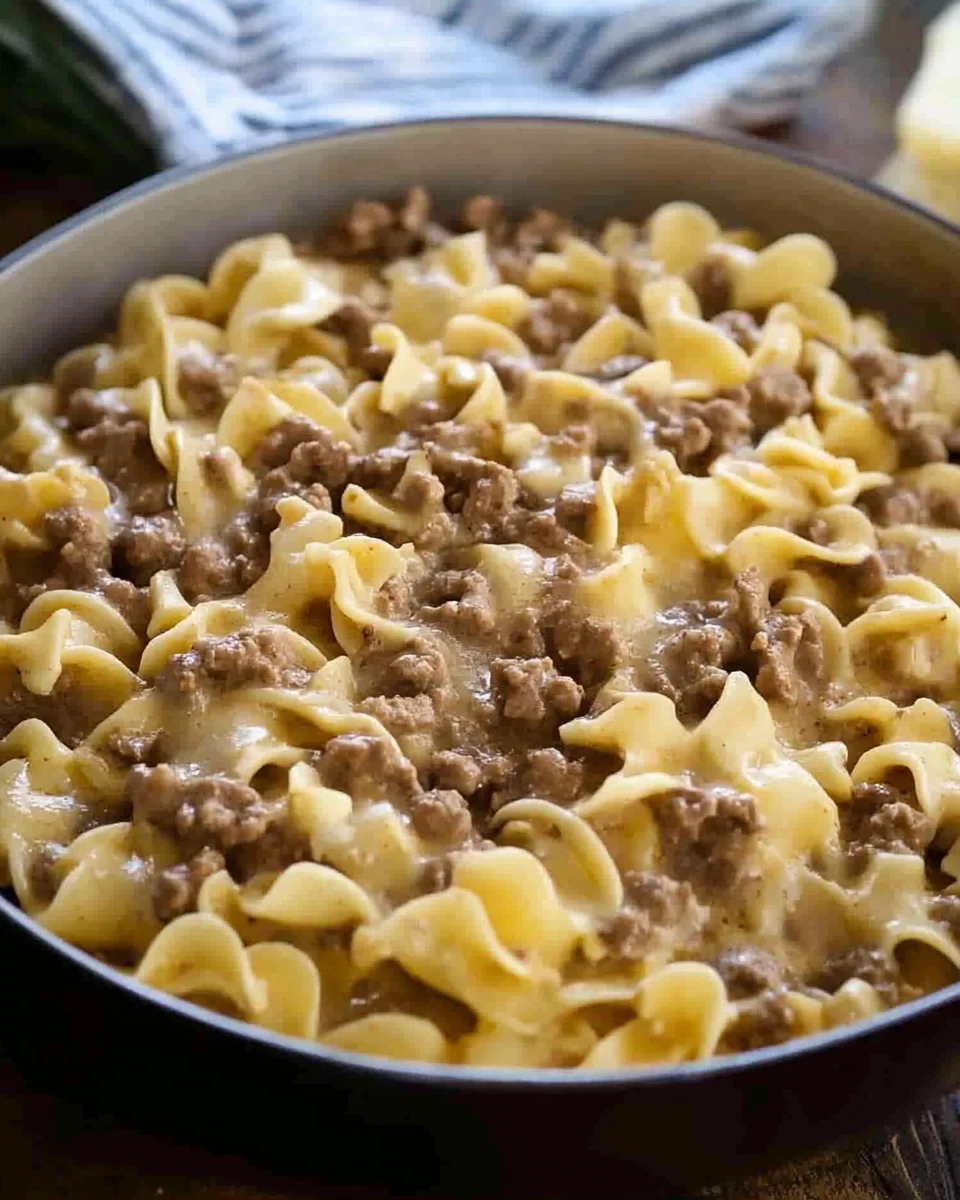 Ground Beef Stroganoff Ground