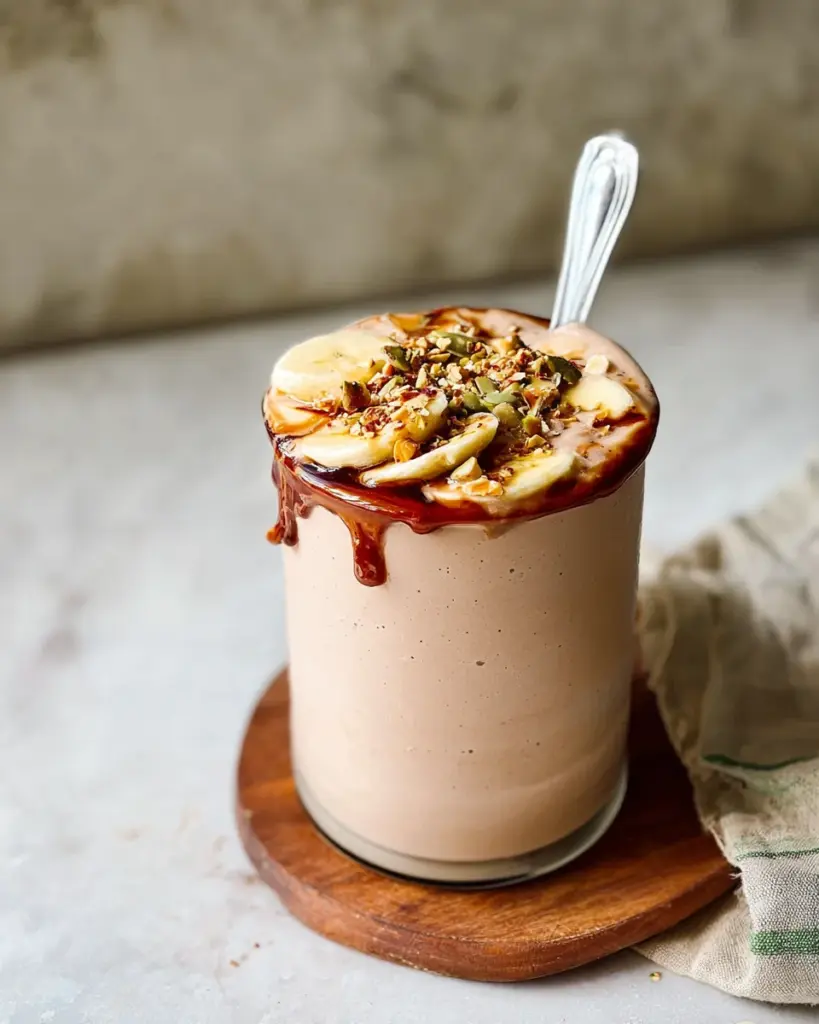 Healthy Vanilla Bean Protein Smoothie Healthy Vanilla Bean Protein Smoothie