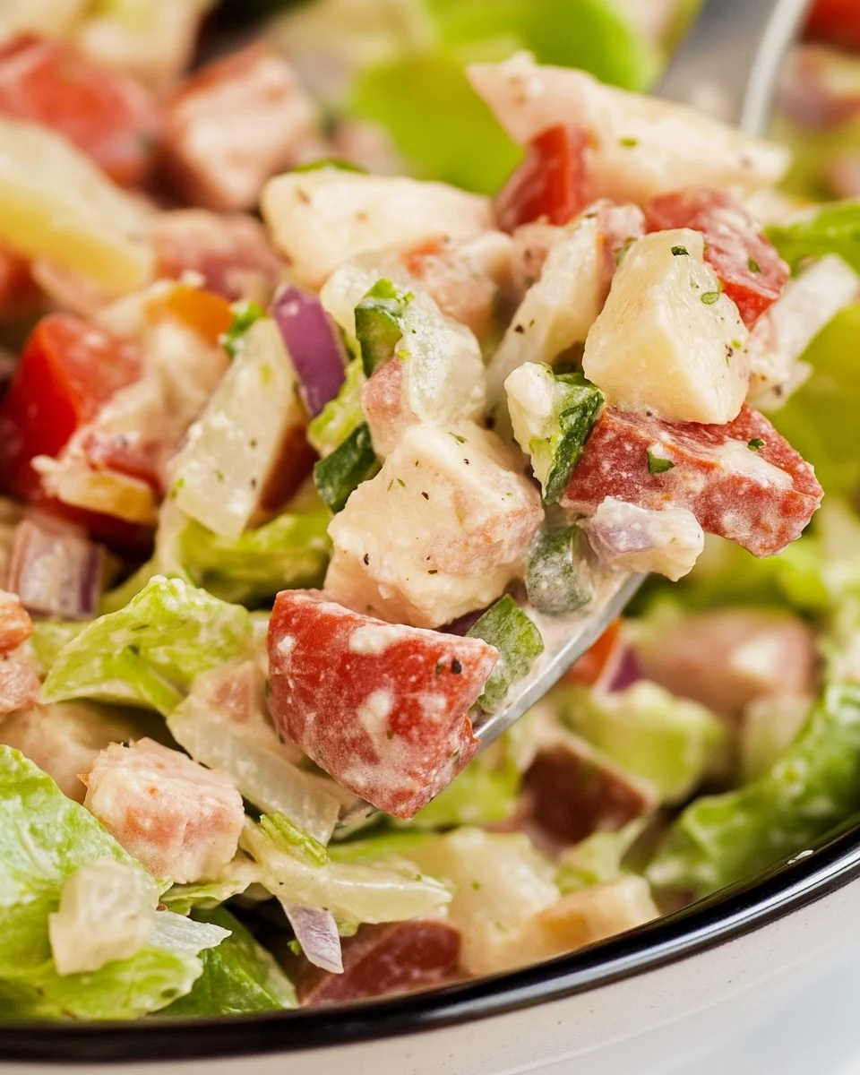 Low Carb Italian Grinder Salad Low