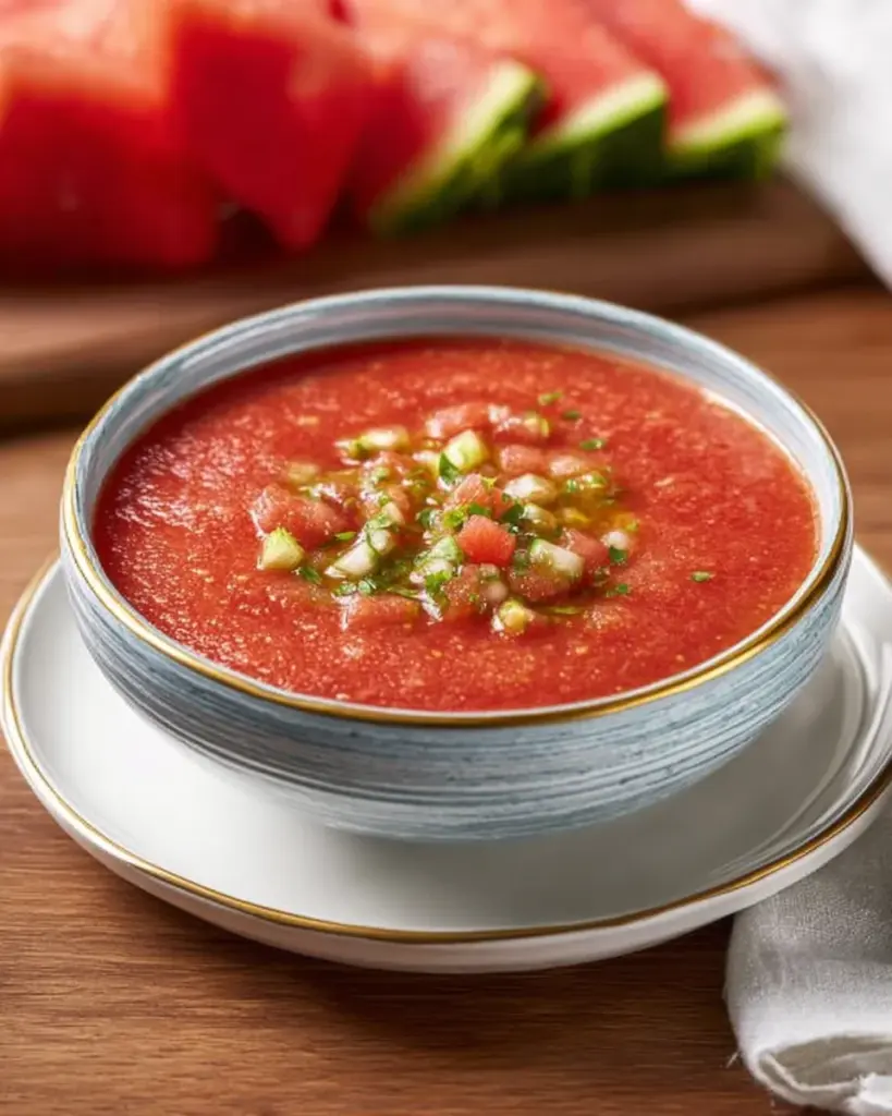 Watermelon Gazpacho Watermelon Gazpacho