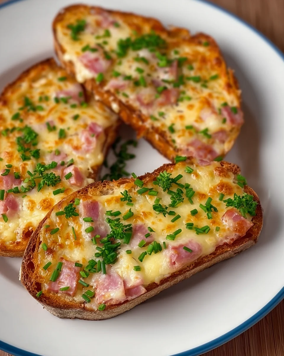 Cheese and Bacon Baked Toasties Cheese