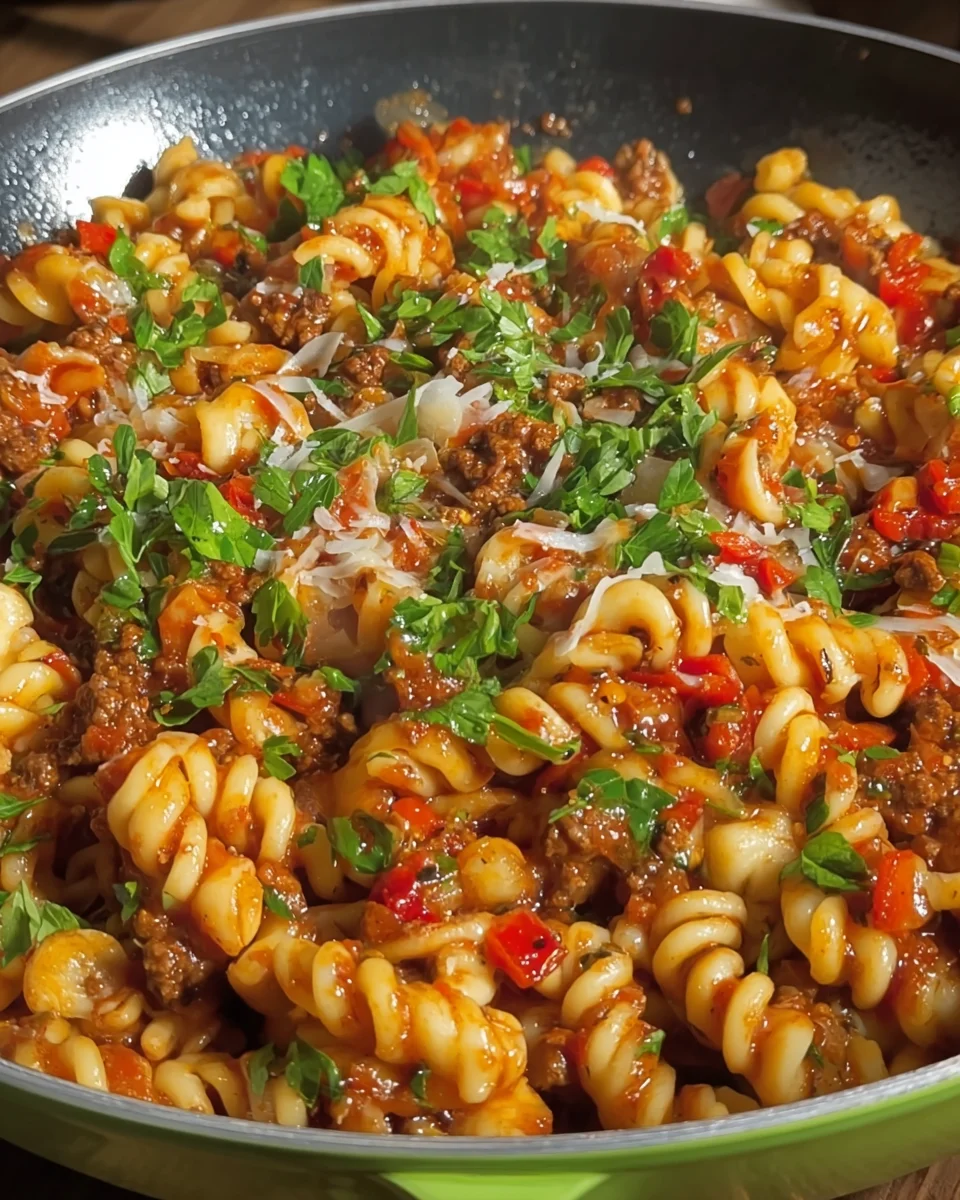 Minced Beef Trottole Pasta Minced
