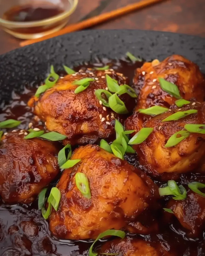 Sticky Honey Garlic Chicken