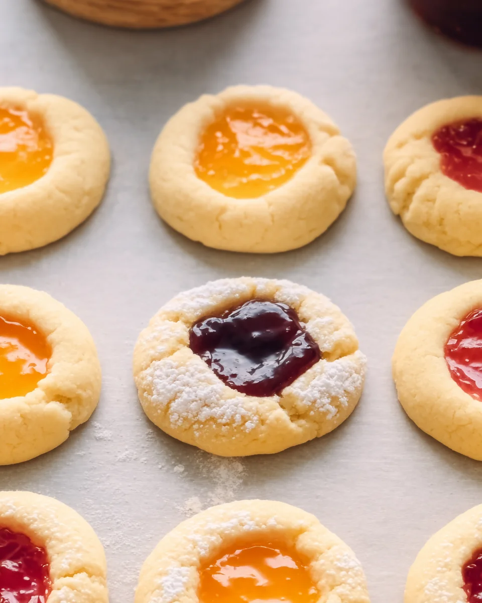 Classic Thumbprint Cookies Classic