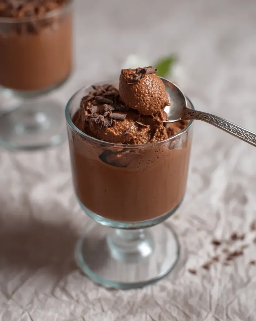Easy 2-Ingredient Chocolate Mousse