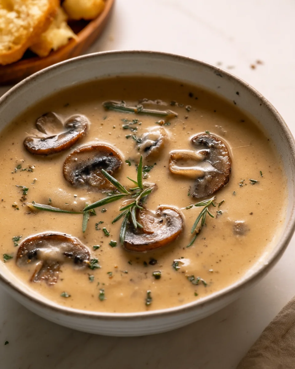 Creamy Mushroom Soup Creamy