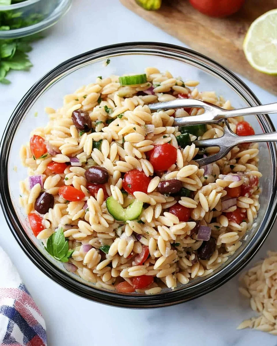 Orzo Salad Recipe Orzo