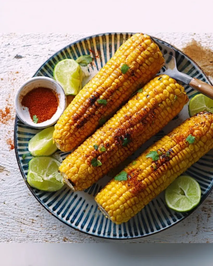 Smoky Barbecued Corn