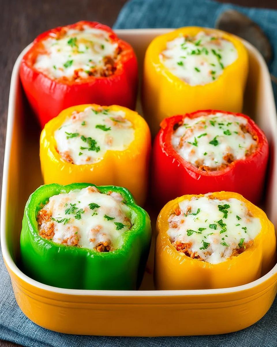 STUFFED BELL PEPPERS STUFFED