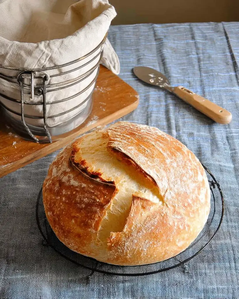 Speedy Same Day Sourdough Bread Recipe