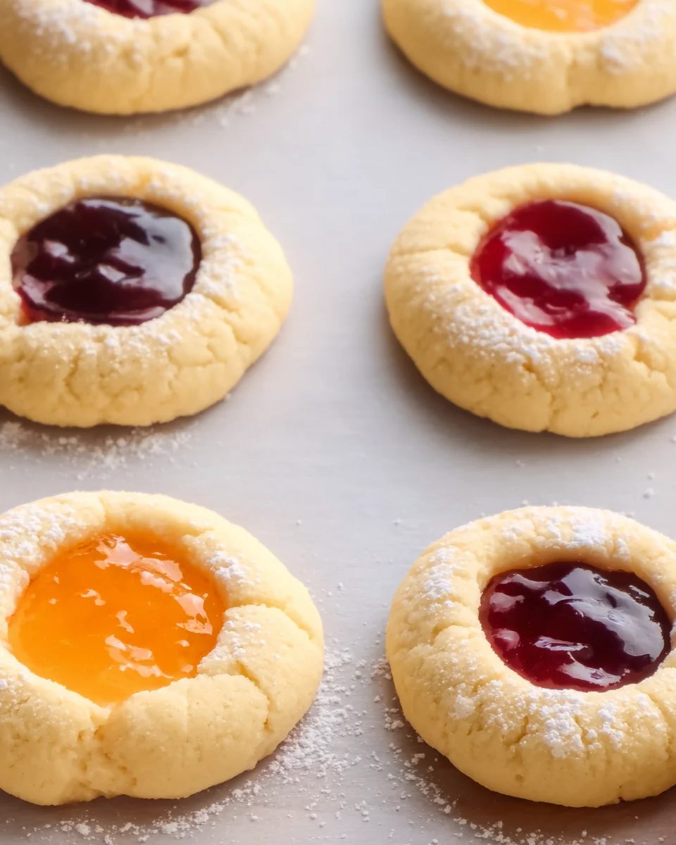 Classic Thumbprint Cookies Classic
