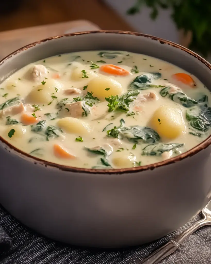 Olive Garden Chicken Gnocchi Soup