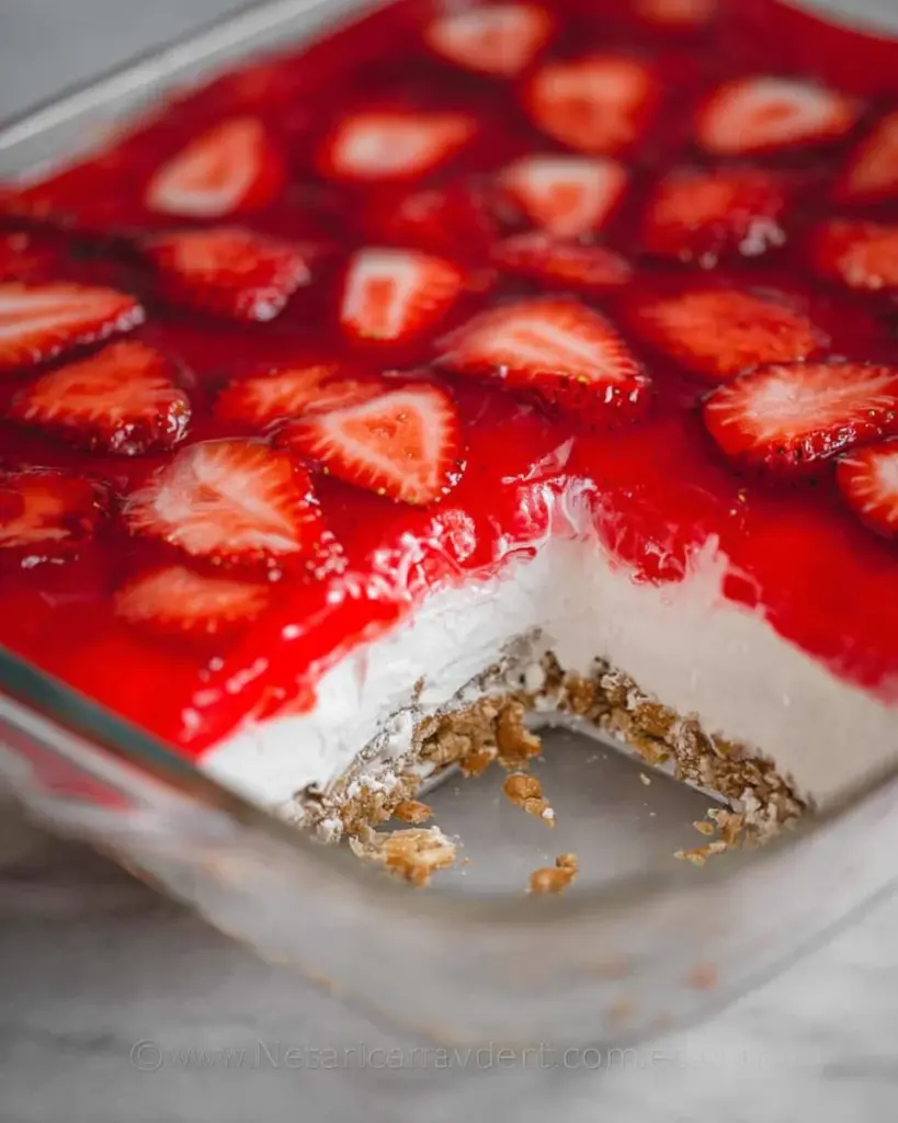 Strawberry Pretzel Salad