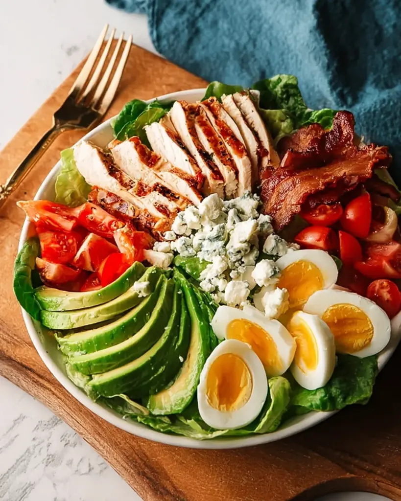 Cobb Salad with Chicken and Bacon