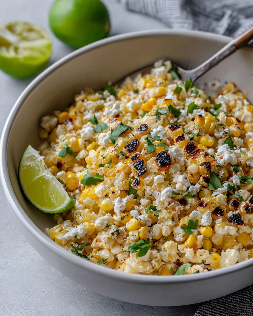 Mexican Street Corn Salad Mexican