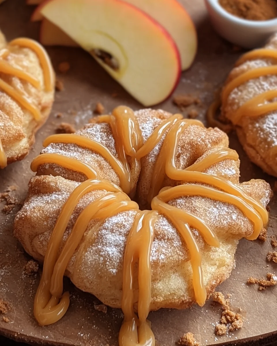 Vegan Apple Puff Pasty Doughnuts Vegan Apple Puff Pasty Doughnuts