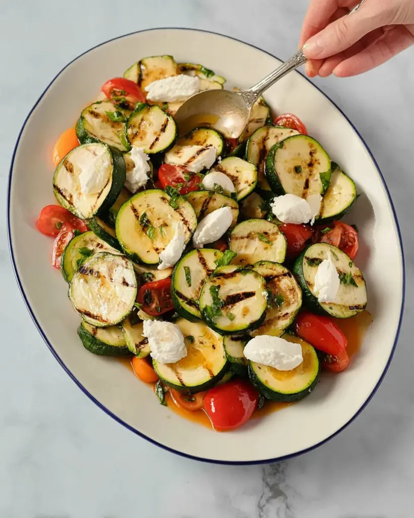 Grilled Zucchini Salad Grilled Zucchini Salad
