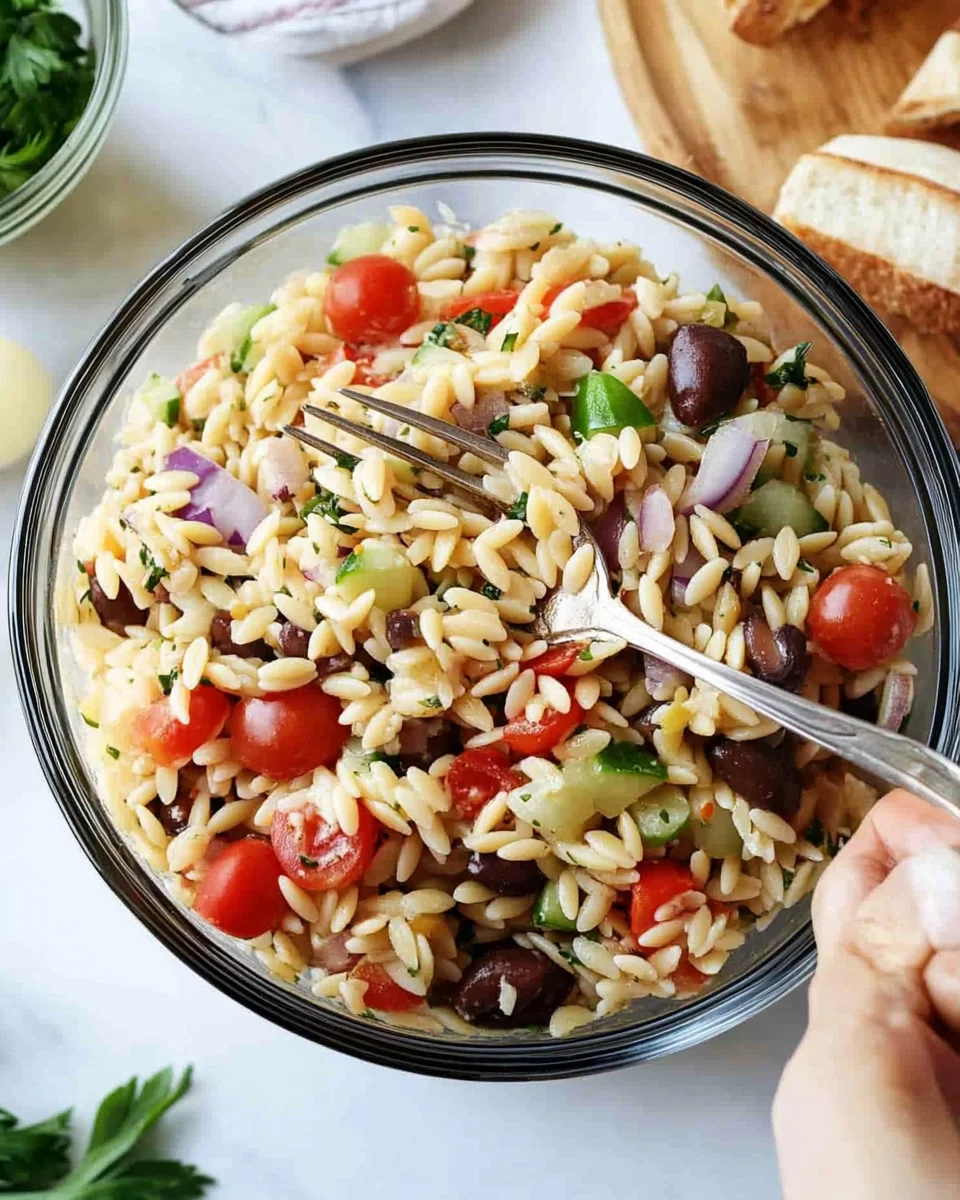 Orzo Salad Recipe Orzo