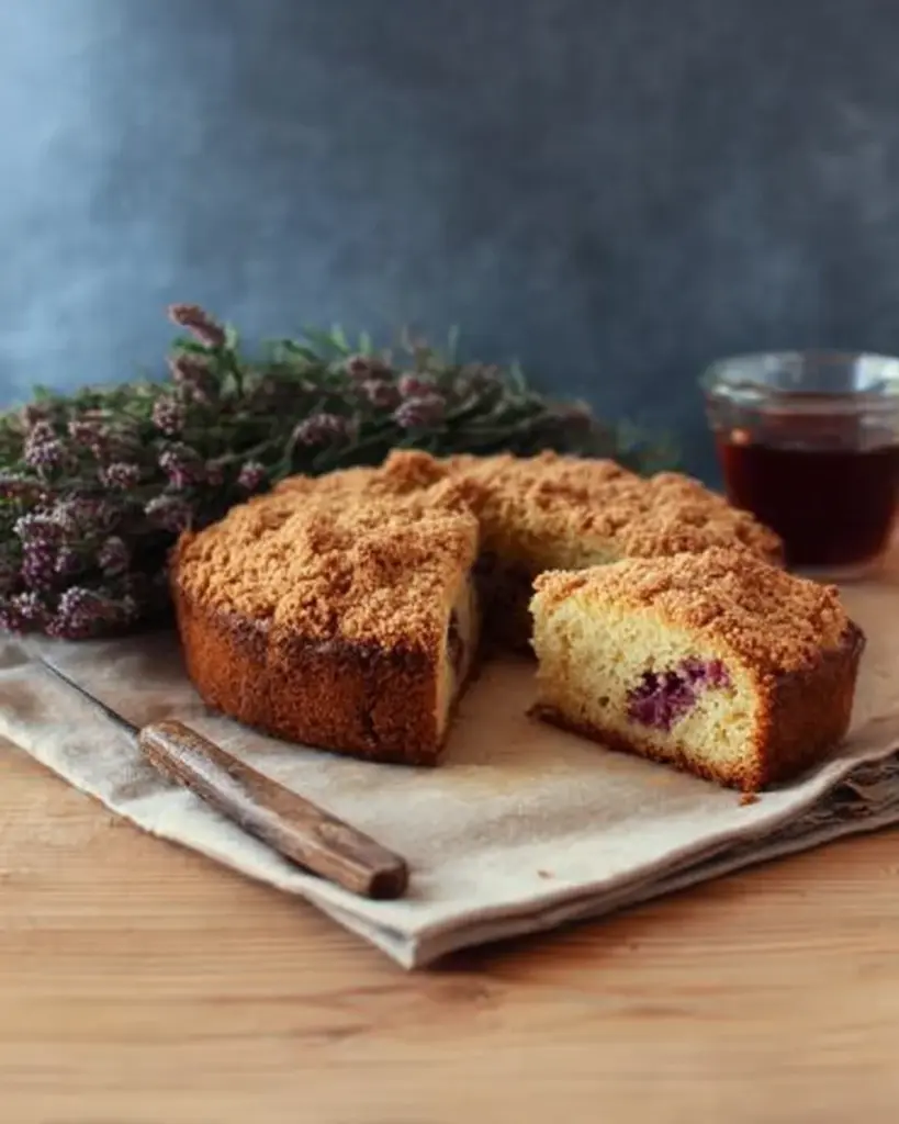 Lavender & Honey Coffee Cake Lavender & Honey Coffee Cake