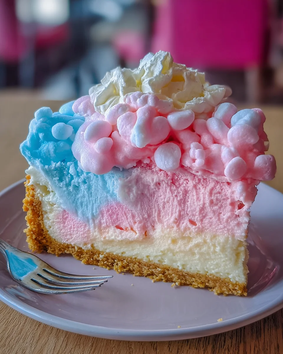 Cotton Candy Cheesecake Cotton
