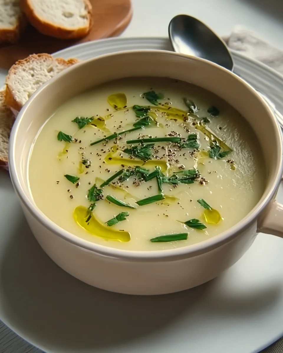 Vegan Potato Leek Soup