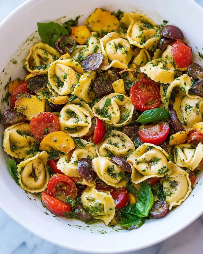 Tortellini with Sautéed Vegetables Tortellini with Sautéed Vegetables