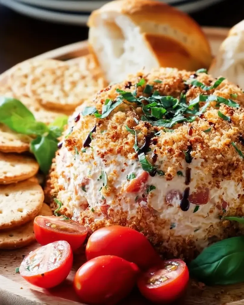 Bruschetta Cheese Ball Bruschetta Cheese Ball