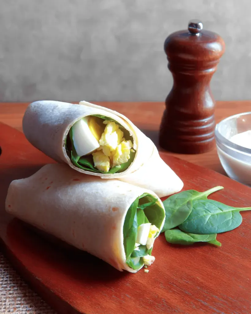 Spinach Avocado Egg Wraps Spinach Avocado Egg Wraps