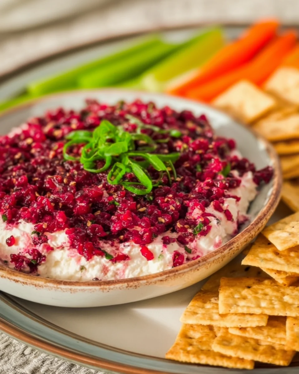 Cranberry Jalapeno Cream Cheese Dip Cranberry